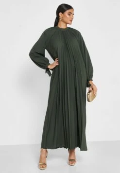 Pleated Effect Dress -Silk Bloom Dresses Store 4 zoom desktop 653