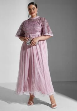 Shimmer A-Line Dress -Silk Bloom Dresses Store 4 zoom desktop 666