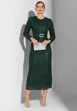 Belted Shimmer Dress 7 Belted Shimmer Dress -Silk Bloom Dresses Store 4 zoom desktop 669