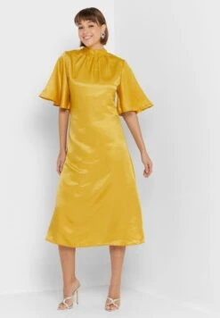 Little Mistress Flared Sleeve Dress -Silk Bloom Dresses Store 4 zoom desktop 672