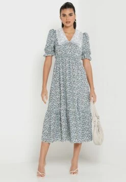 ELLA Printed Collared Dress 7 ELLA Printed Collared Dress -Silk Bloom Dresses Store 4 zoom desktop 691