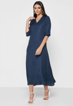 Puff Sleeve Printed Dress 7 Puff Sleeve Printed Dress -Silk Bloom Dresses Store 4 zoom desktop 698