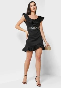 Ruffle Hem Dress 7 Ruffle Hem Dress -Silk Bloom Dresses Store 4 zoom desktop 70