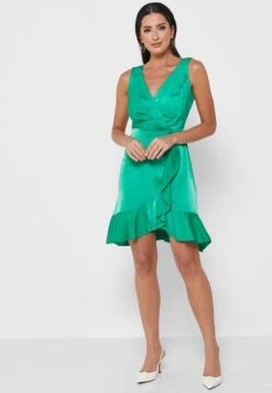 Surplice Neck Wrap Dress 7 Surplice Neck Wrap Dress -Silk Bloom Dresses Store 4 zoom desktop 711