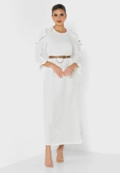 Ruffle Detail Dress 7 Ruffle Detail Dress -Silk Bloom Dresses Store 4 zoom desktop 739