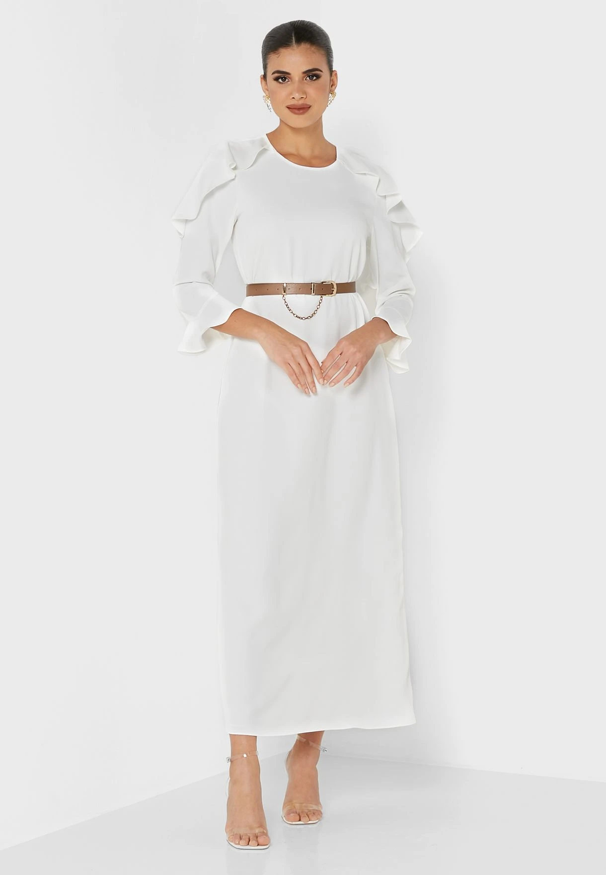 Ruffle Detail Dress 4 Ruffle Detail Dress - Image 4