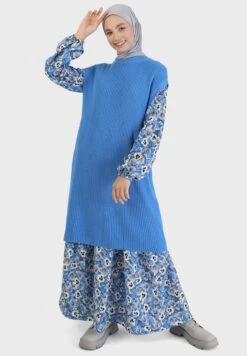 Floral Printed Tiered Dress -Silk Bloom Dresses Store 4 zoom desktop 747