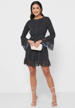 Tie Detail Tiered Dress -Silk Bloom Dresses Store 4 zoom desktop 787