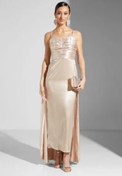 Ruched Strappy Dress 7 Ruched Strappy Dress -Silk Bloom Dresses Store 4 zoom desktop 794