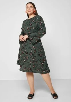 BRAVE SOUL Asymmetric Hem Slit Detail Dress -Silk Bloom Dresses Store 4 zoom desktop 825