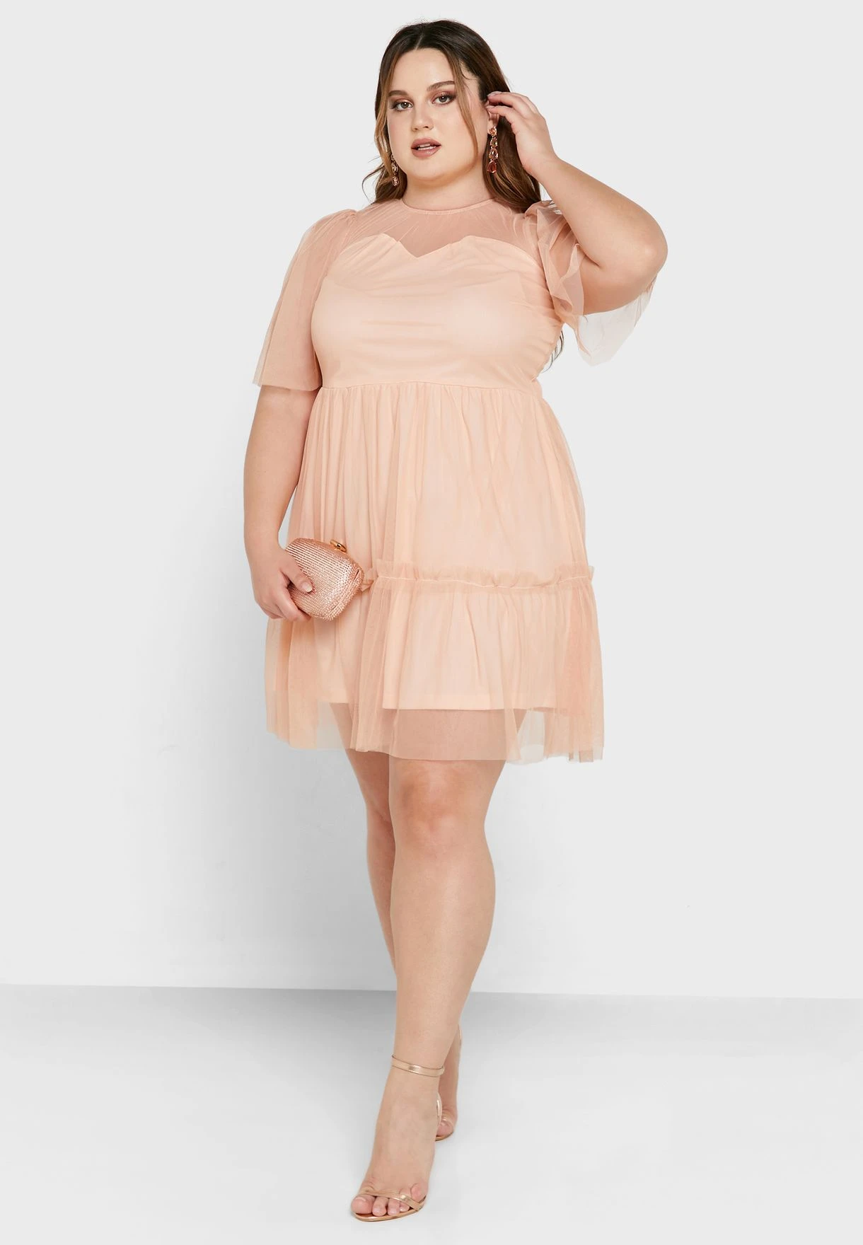 Tiered Tulle Dress 4 Tiered Tulle Dress - Image 4