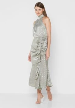 Little Mistress Halter Neck Ruffle Detail Dress 7 Little Mistress Halter Neck Ruffle Detail Dress -Silk Bloom Dresses Store 4 zoom desktop 895