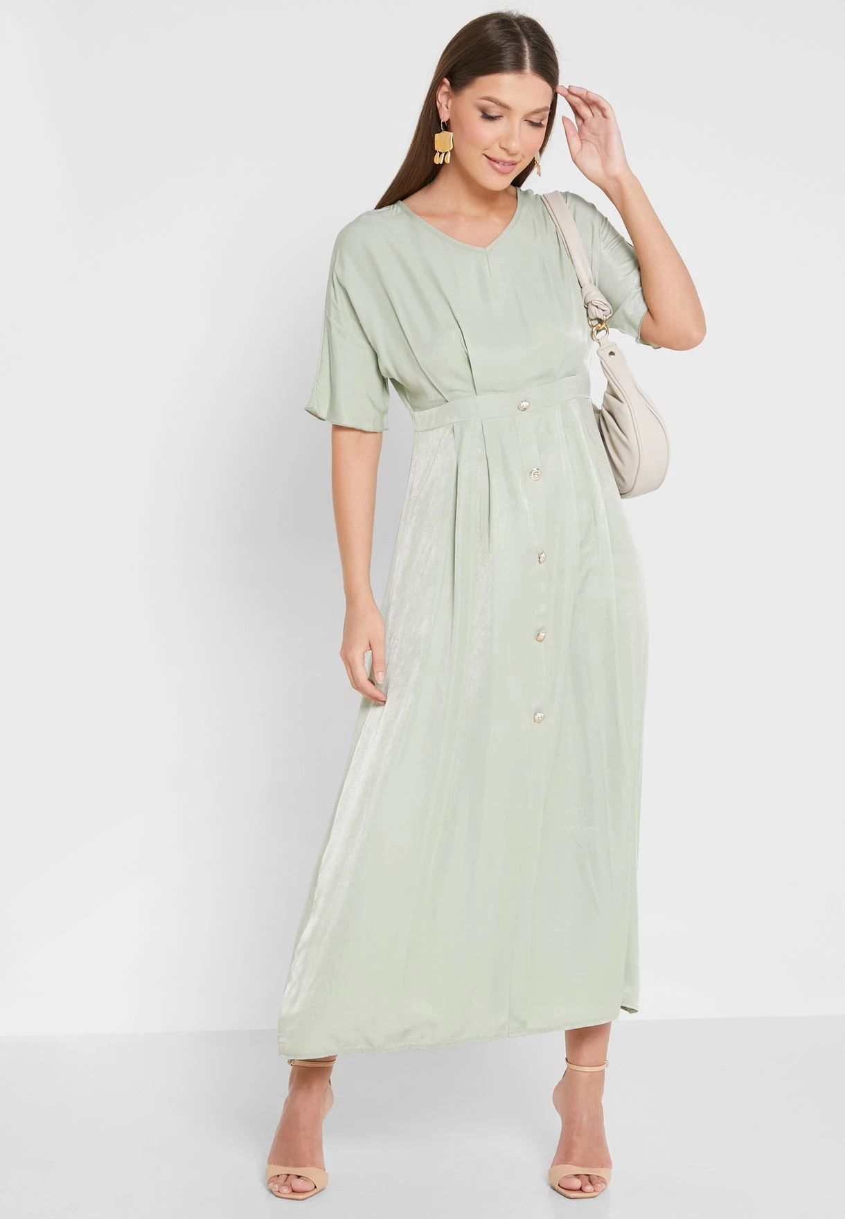 ELLA Solid Summer Dress 4 ELLA Solid Summer Dress - Image 4