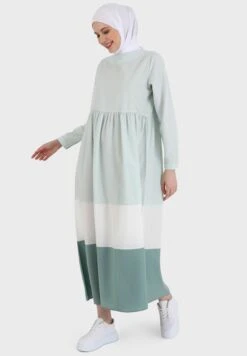 Color Block Tiered Dress -Silk Bloom Dresses Store 4 zoom desktop 909