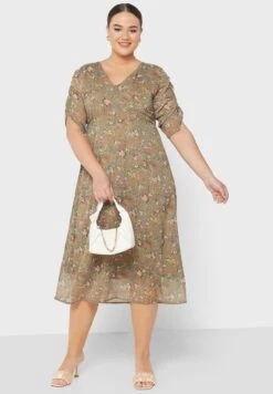 Fit And Flare Dress -Silk Bloom Dresses Store 4 zoom desktop 913