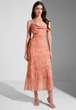 Bardot Mesh Detail Printed Dress -Silk Bloom Dresses Store 4 zoom desktop 917