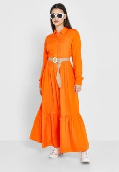 Monki Button Detail Tiered Dress -Silk Bloom Dresses Store 4 zoom desktop 943