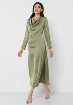 Cowl Neck Satin Dress 7 Cowl Neck Satin Dress -Silk Bloom Dresses Store 4 zoom desktop 985