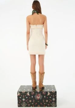 Trendyol Bandeau Knitted Detail Dress -Silk Bloom Dresses Store 5 zoom desktop 125