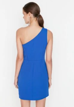 Trendyol One Shoulder Cut Out Detail Dress -Silk Bloom Dresses Store 5 zoom desktop 135