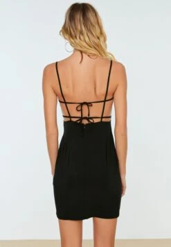 Trendyol Open Back Tie Detail Strappy Dress -Silk Bloom Dresses Store 5 zoom desktop 140