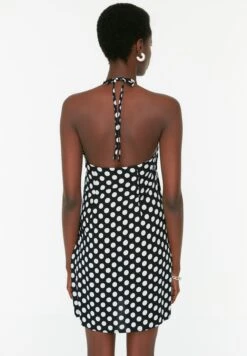 Trendyol Halter Neck Polka Dot Dress -Silk Bloom Dresses Store 5 zoom desktop 21