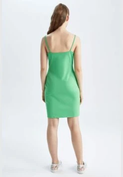 DeFacto Fitted Strappy Mini Dress -Silk Bloom Dresses Store 5 zoom desktop 222