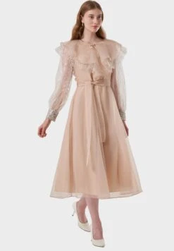 Ruffle Mesh Tiered Dress 9 Ruffle Mesh Tiered Dress -Silk Bloom Dresses Store 5 zoom desktop 225