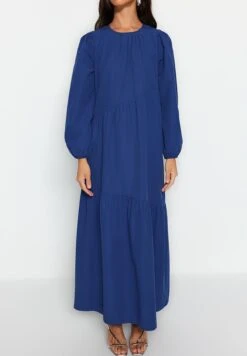 Trendyol Puff Sleeve Tiered Dress -Silk Bloom Dresses Store 5 zoom desktop 230