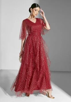 Embroidered Dress With Ruffle Detail 9 Embroidered Dress With Ruffle Detail -Silk Bloom Dresses Store 5 zoom desktop 240