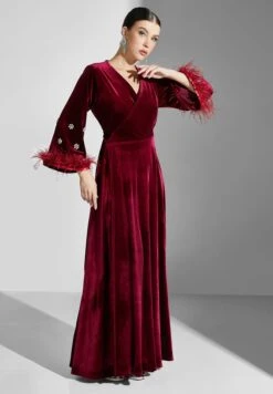 Fringe Sleeve Embellished Dress 9 Fringe Sleeve Embellished Dress -Silk Bloom Dresses Store 5 zoom desktop 265