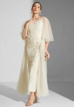 Embellished Split Sleeve Dress -Silk Bloom Dresses Store 5 zoom desktop 280