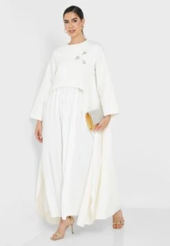 Plisse Embellished Detail Dress 9 Plisse Embellished Detail Dress -Silk Bloom Dresses Store 5 zoom desktop 284