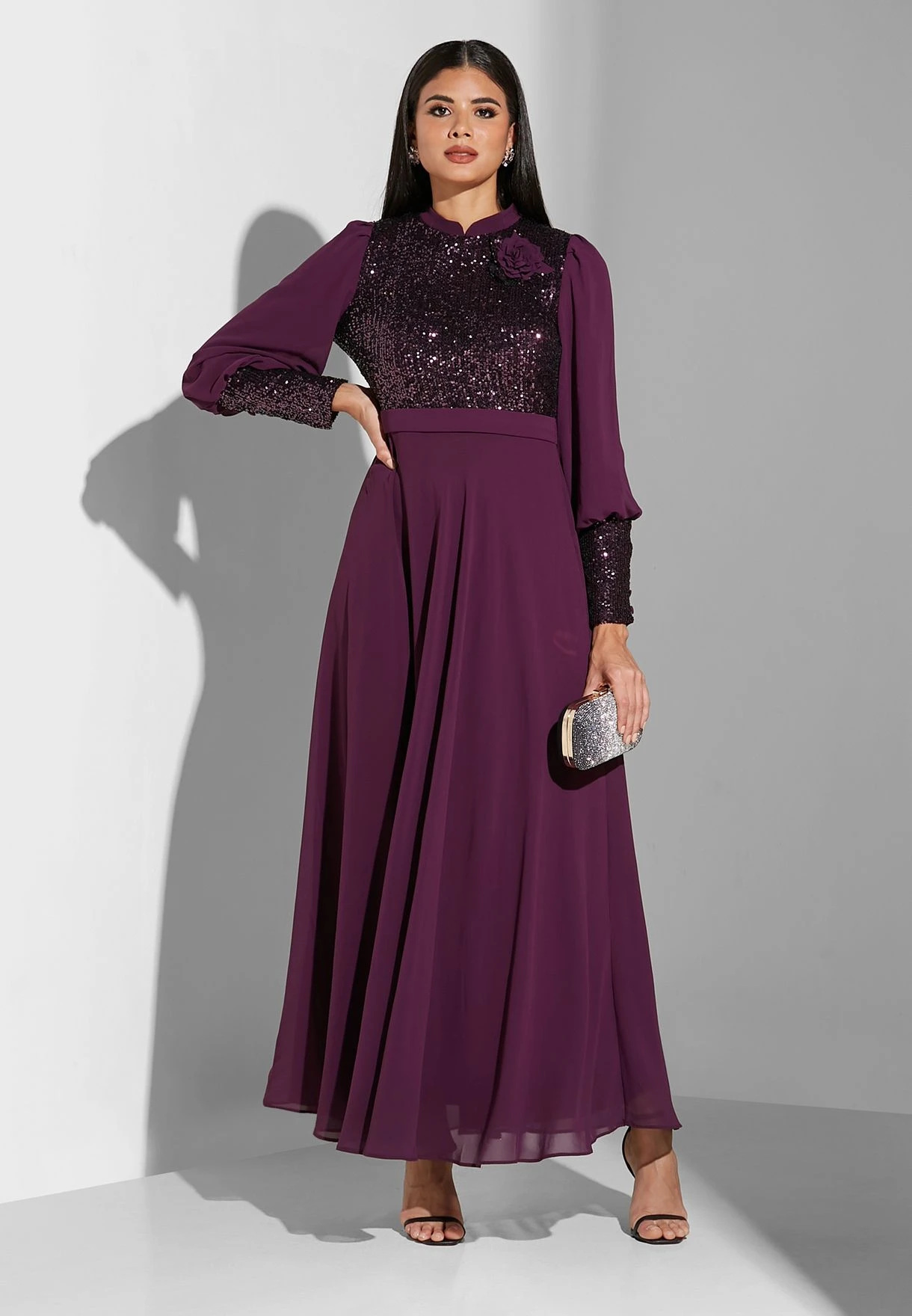 Shimmer Detail Dress 5 Shimmer Detail Dress - Image 5