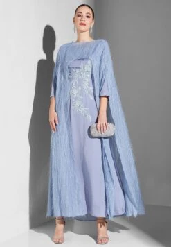 Cape Embellished Dress 9 Cape Embellished Dress -Silk Bloom Dresses Store 5 zoom desktop 301