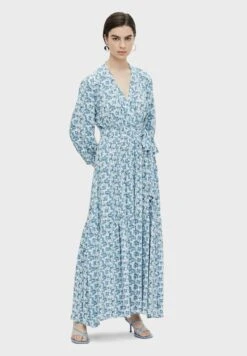 YAS Printed Wrap Dress -Silk Bloom Dresses Store 5 zoom desktop 318
