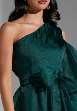 One Shoulder Shimmer Dress -Silk Bloom Dresses Store 5 zoom desktop 325