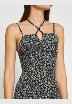 Koton Floral Mini Dress Strappy Cut Out Detail 9 Koton Floral Mini Dress Strappy Cut Out Detail -Silk Bloom Dresses Store 5 zoom desktop 36