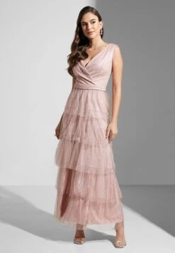 Tiered Maxi Gown -Silk Bloom Dresses Store 5 zoom desktop 361