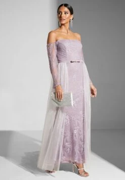 Off-Shoulder Cinched Waist Gown 9 Off-Shoulder Cinched Waist Gown -Silk Bloom Dresses Store 5 zoom desktop 378