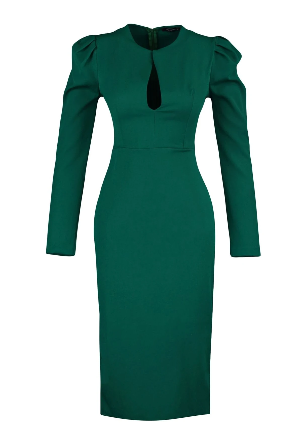 Trendyol Keyhole Neck Puff Sleeve Dress 5 Trendyol Keyhole Neck Puff Sleeve Dress - Image 5