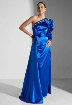 Contrast Detail Embellished Dress -Silk Bloom Dresses Store 5 zoom desktop 407