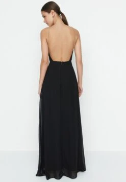 Trendyol Halter Neck Cut Out Detail Dress -Silk Bloom Dresses Store 5 zoom desktop 411