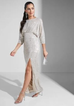 Shimmer Dress With Slit 9 Shimmer Dress With Slit -Silk Bloom Dresses Store 5 zoom desktop 434