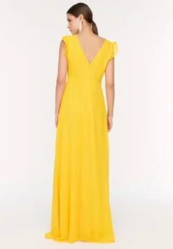 Trendyol Plunge Neck Ruffle Detail Dress -Silk Bloom Dresses Store 5 zoom desktop 435