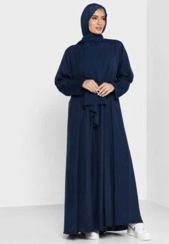 Pintuck Detailed Dress -Silk Bloom Dresses Store 5 zoom desktop 450