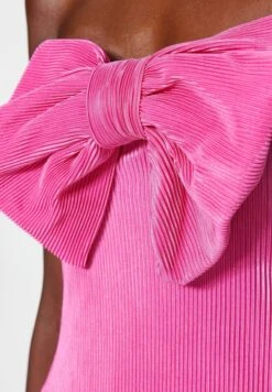 Trendyol Bow Detail Textured Dress -Silk Bloom Dresses Store 5 zoom desktop 59