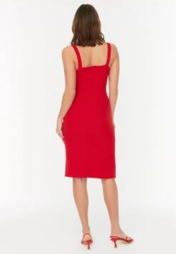 Trendyol Eyelet Detail Strappy Dress 9 Trendyol Eyelet Detail Strappy Dress -Silk Bloom Dresses Store 5 zoom desktop 60