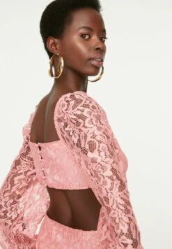 Trendyol Mesh Insert Diamond Neck Cut Out Detail Dress 13 Trendyol Mesh Insert Diamond Neck Cut Out Detail Dress -Silk Bloom Dresses Store 5 zoom desktop 65