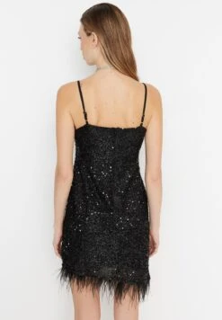 Trendyol Fringe Detail Sequin Dress -Silk Bloom Dresses Store 5 zoom desktop 91